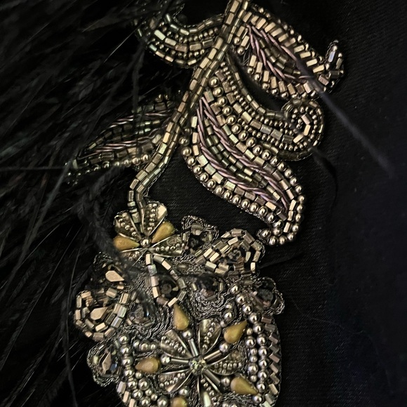 Women’s Kobi Halperin jackets w/ostrich feathers - Picture 13 of 16